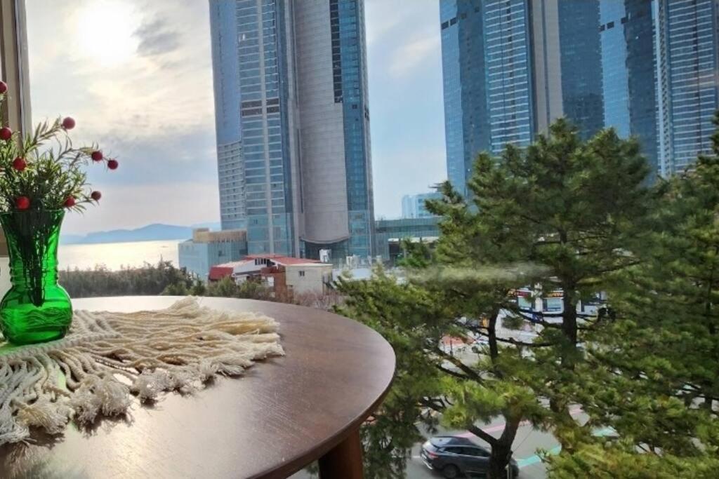 Mipoblues Haeundae Apartment ปูซาน ภายนอก รูปภาพ