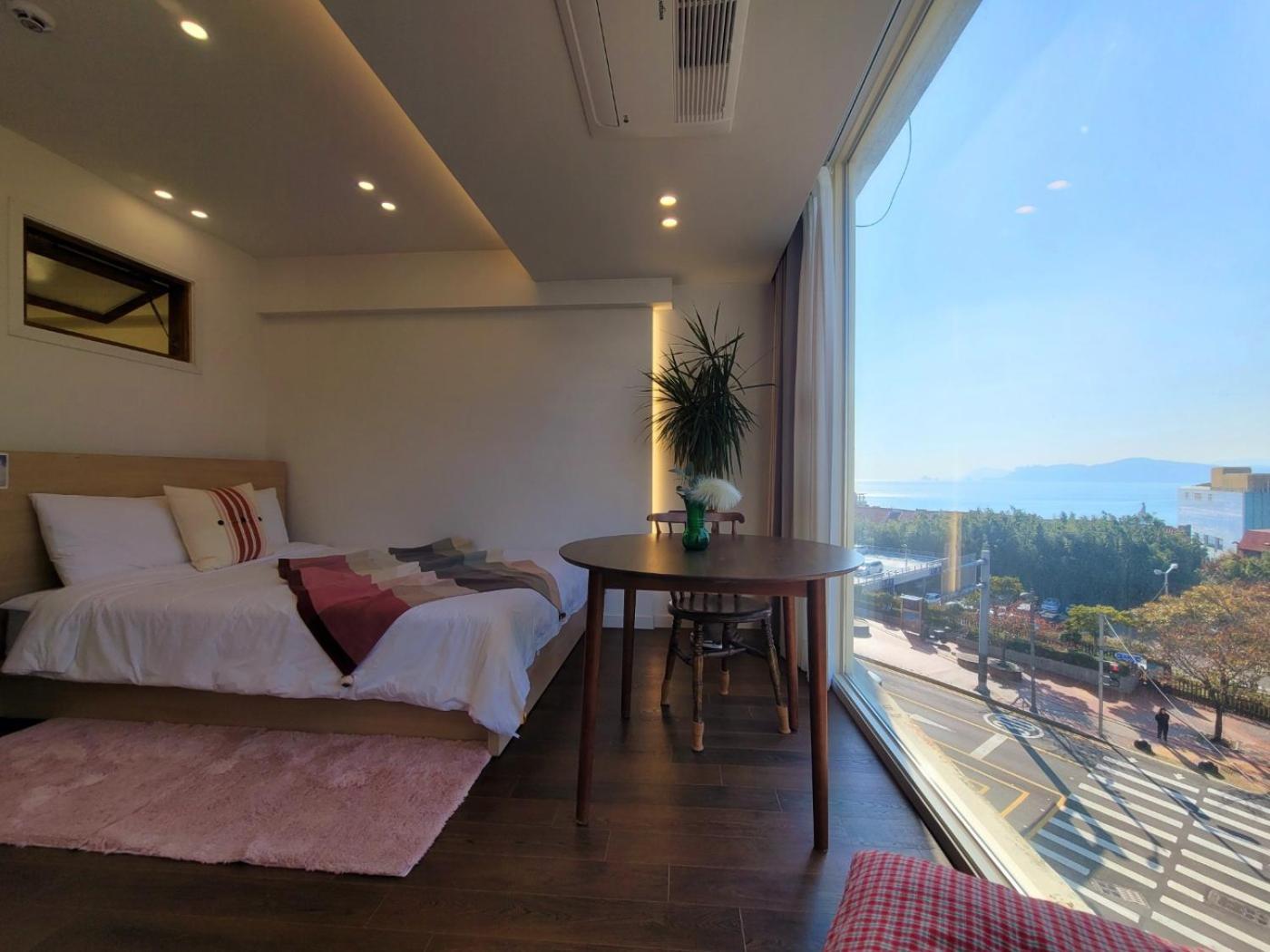 Mipoblues Haeundae Apartment ปูซาน ภายนอก รูปภาพ